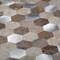 Apollo Tile Sample, 1.25" Silver & Beige Hexagon 11.25"X11.25" Peel & Stick Tile TCPLST9906 Sample - alternate 1